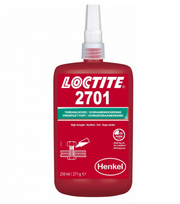 Loctite 2701 - 250 ml, Fijador de roscas de alta resistencia