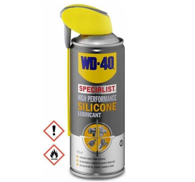 WD-40 Lubricante de silicona especializado - Spray de 400 ml