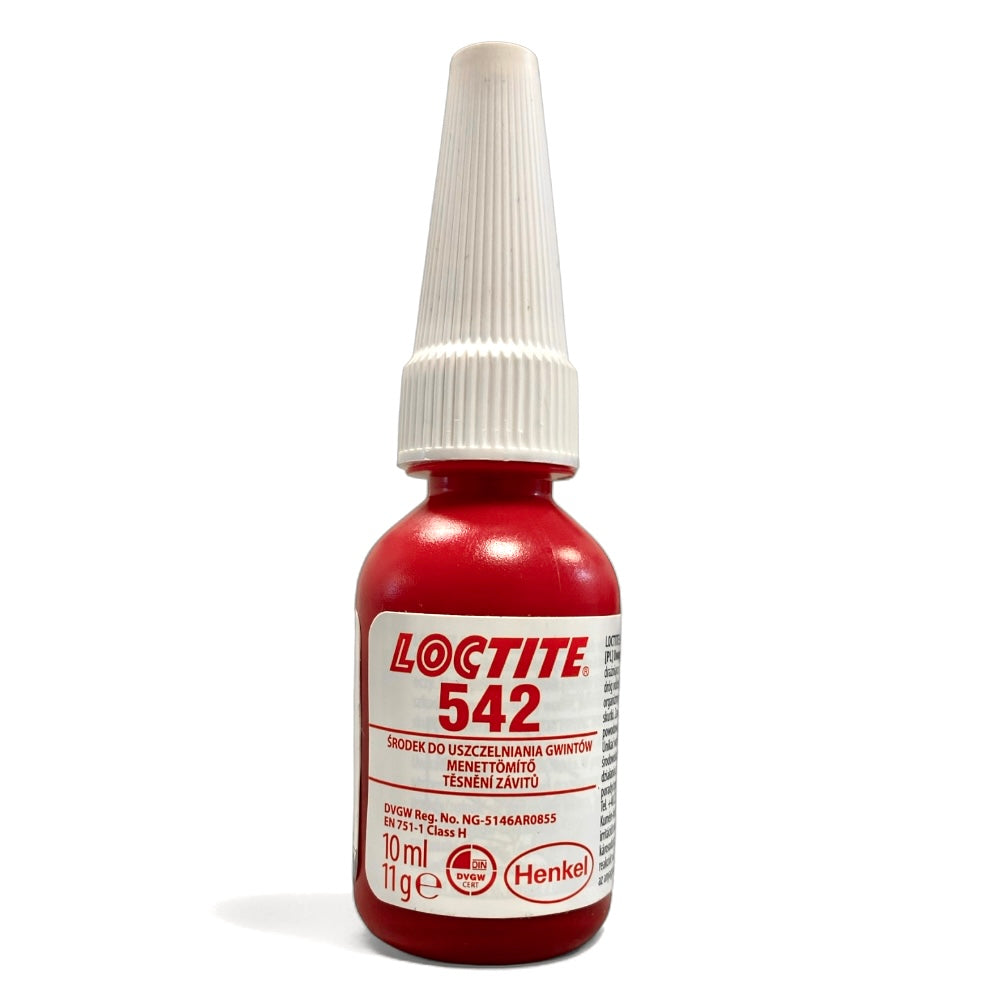 Loctite 542 - 10ml, Sellador de roscas de alta resistencia
