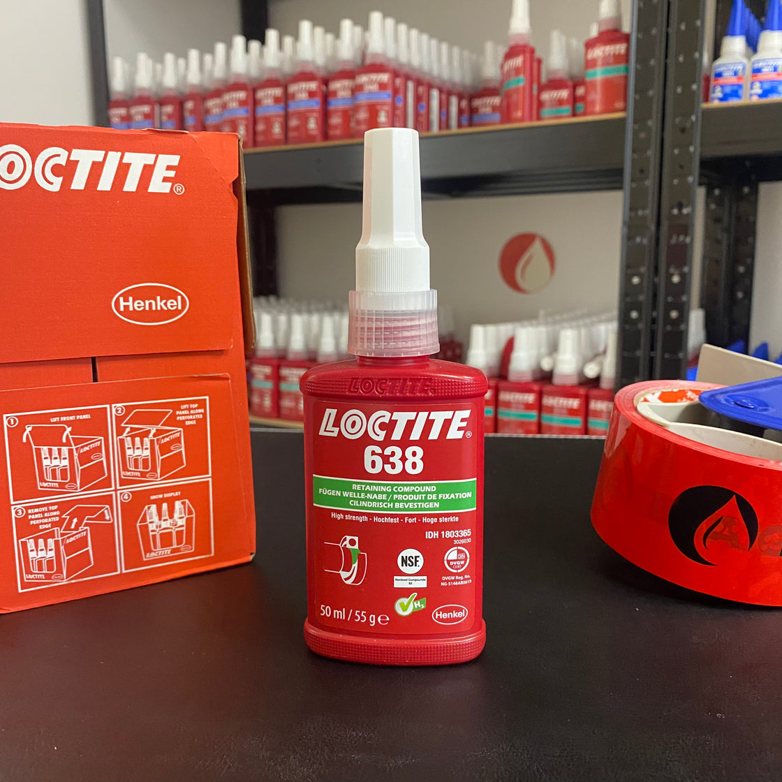 Loctite 638 – adhesivo industrial de alta resistencia